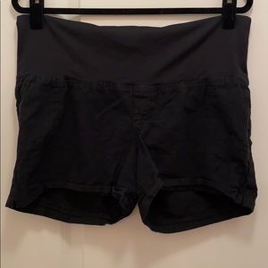 Isabel Maternity Linen Shorts